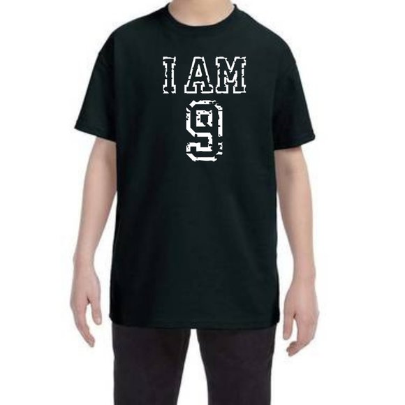 I am 9 Boy's T-shirt 9th Birthday - Picture 1 of 1
